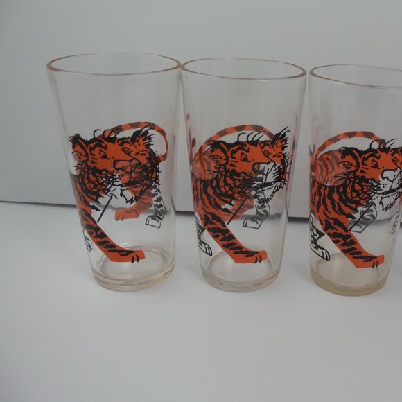 4 Esso "Put a Tiger in Your Tank" Drink Glasses Vintage Excellent Condition! - Picture 2 of 13